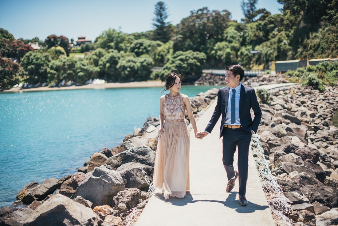 Mei & Joshua - Waiheke Island Pre-Wedding, New Zealand | www.meredithlord.com