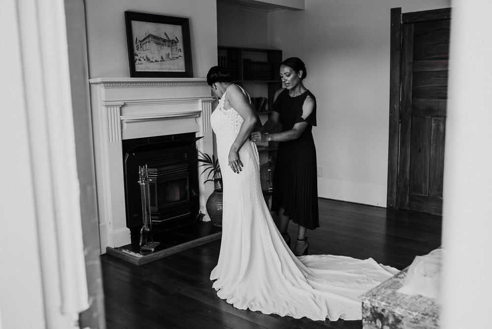 Briar & Mike - Backyard Tipi Wedding, Hawke's Bay | www.meredithlord.com