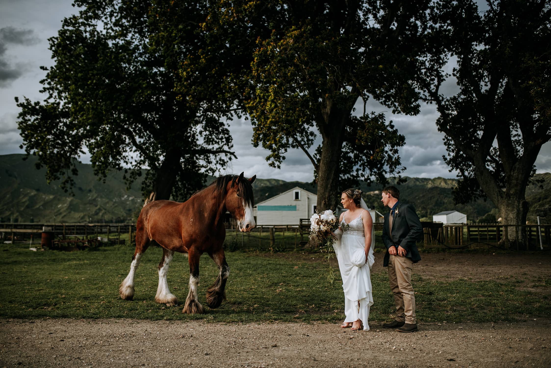 Kendra & Fraser - Nuhaka Farm Wedding | www.meredithlord.com