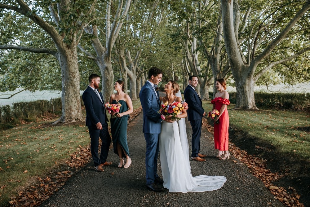 Alyssa & Matt - Colourful Hawke's Bay Garden Wedding | www.meredithlord.com