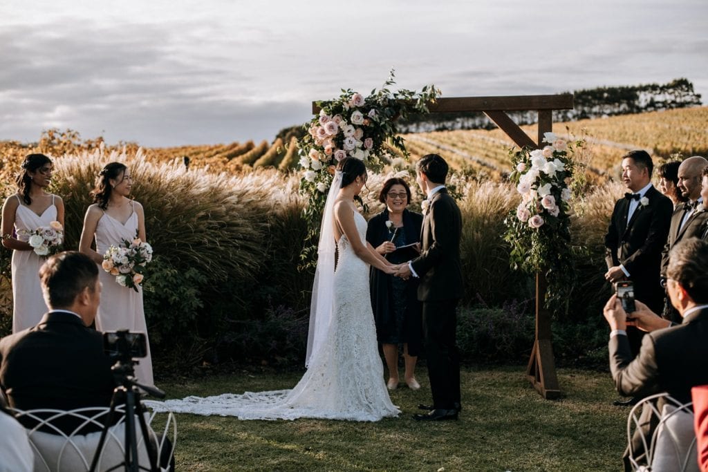 Kirsten & Tim - Tantalus Winery Wedding, Waiheke Island | www.meredithlord.com