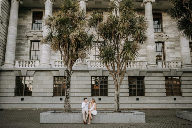 Rhea & Richard - Urban Engagement Session | www.meredithlord.com