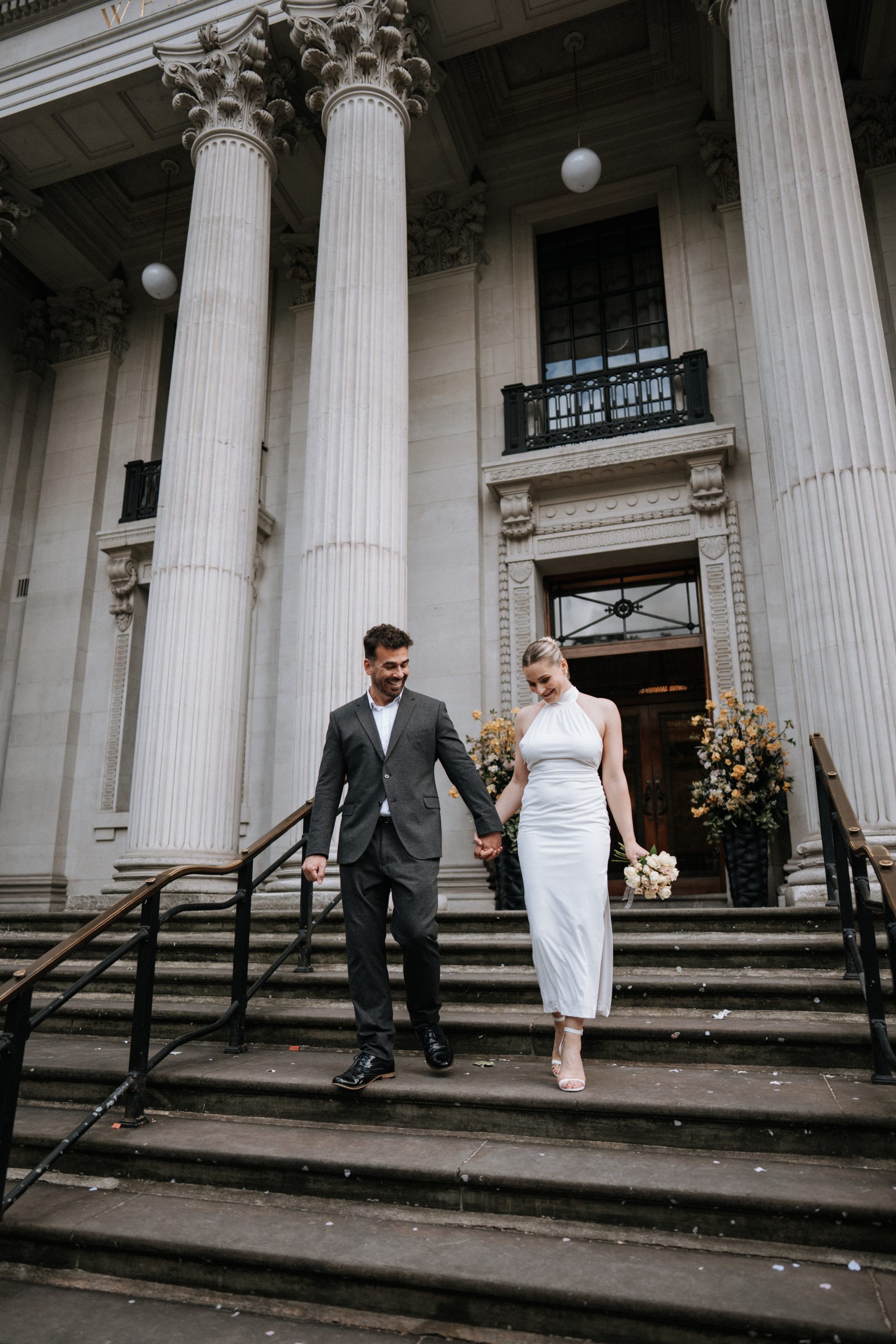 Intimate London town hall wedding, photographed by New Zealand and Europe based wedding photographer Meredith Lord