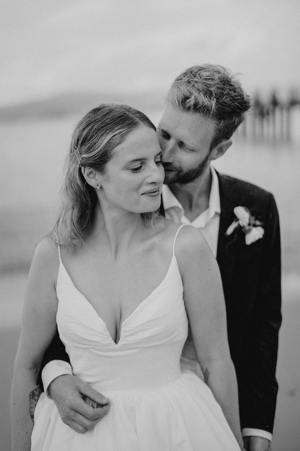 New Zealand Beach Weding, photographed by Hawke’s Bay wedding photographer Meredith Lord