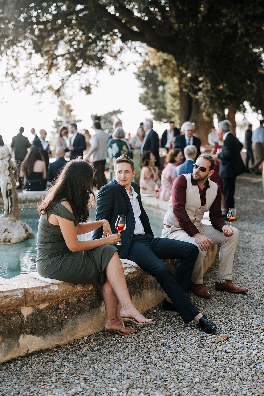 Destination wedding in Tuscany, Italy, photographed by New Zealand and Europe based wedding photographer Meredith Lord
