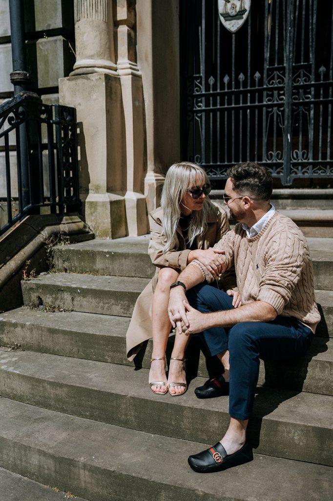 Destination Edinburgh Anniversary Session, photographed by New Zealand and Europe based wedding photographer Meredith Lord