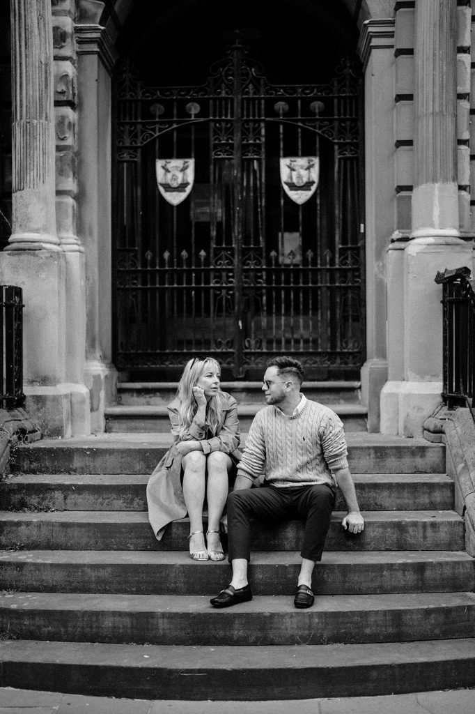 Destination Edinburgh Anniversary Session, photographed by New Zealand and Europe based wedding photographer Meredith Lord