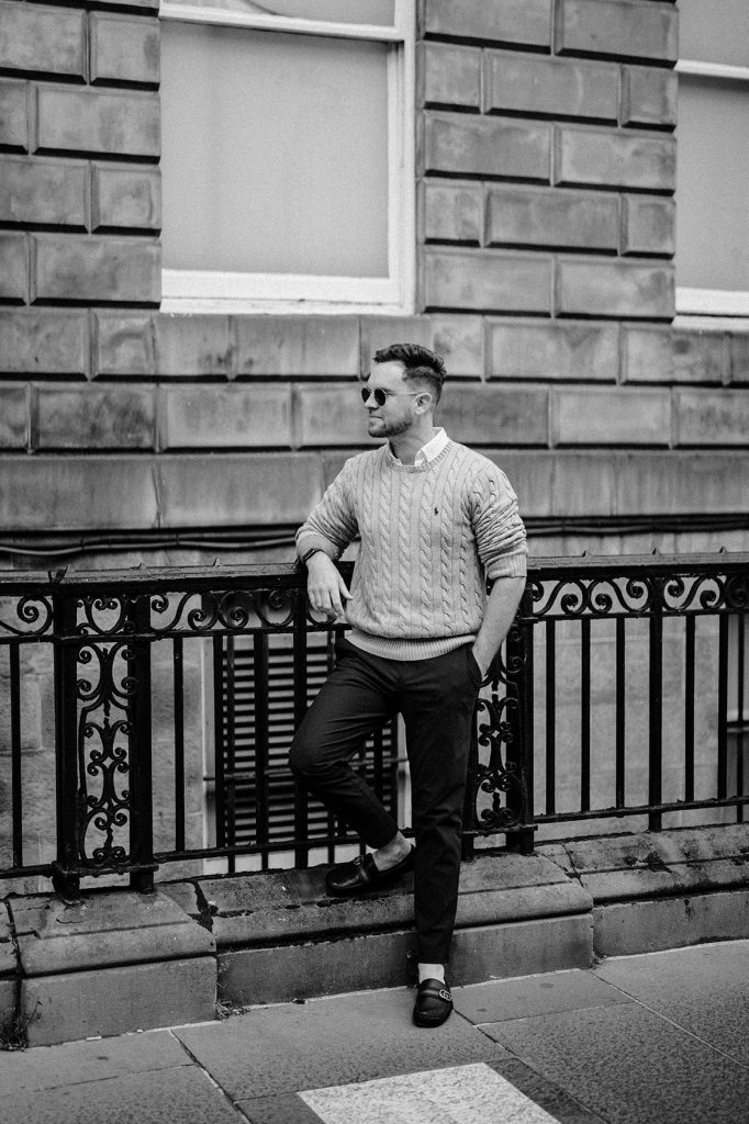 Destination Edinburgh Anniversary Session, photographed by New Zealand and Europe based wedding photographer Meredith Lord