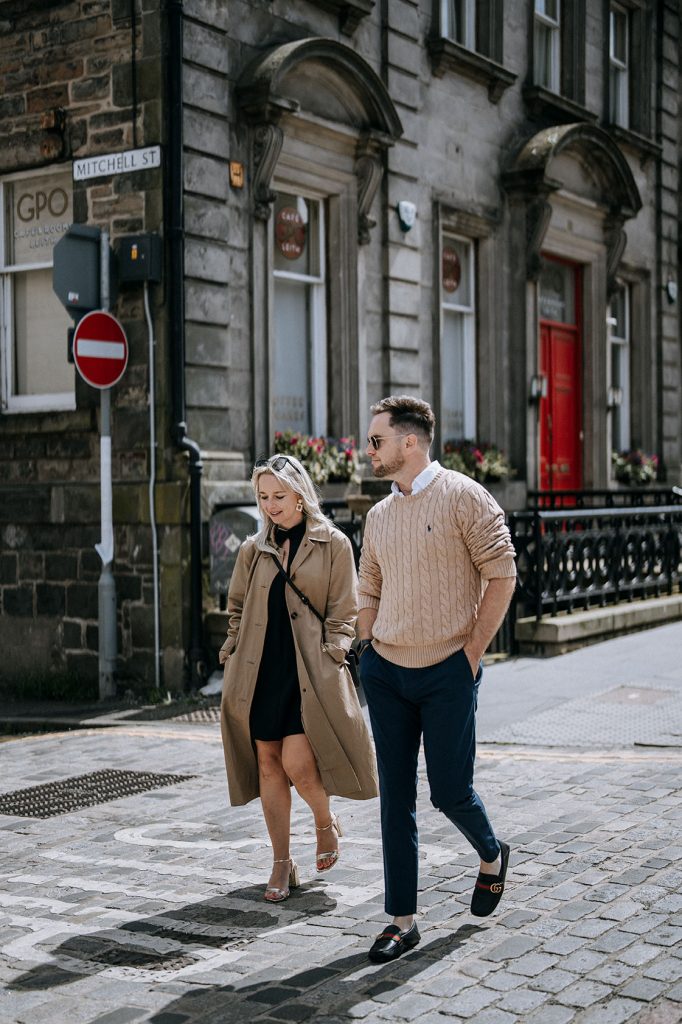Destination Edinburgh Anniversary Session, photographed by New Zealand and Europe based wedding photographer Meredith Lord
