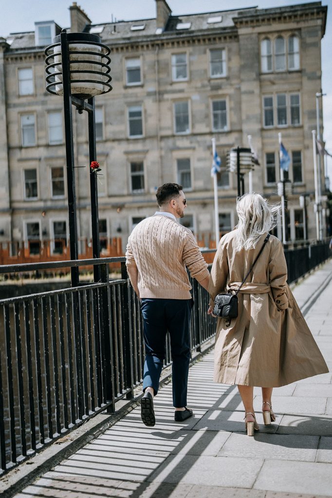 Destination Edinburgh Anniversary Session, photographed by New Zealand and Europe based wedding photographer Meredith Lord